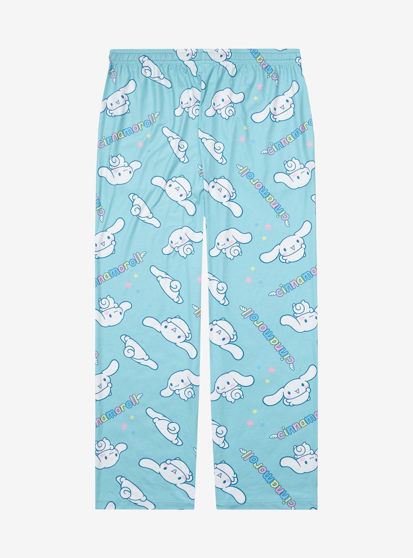 Sanrio Cinnamoroll Allover Print Sleep Pants - BoxLunch Exclusive, BABY BLUE, alternate