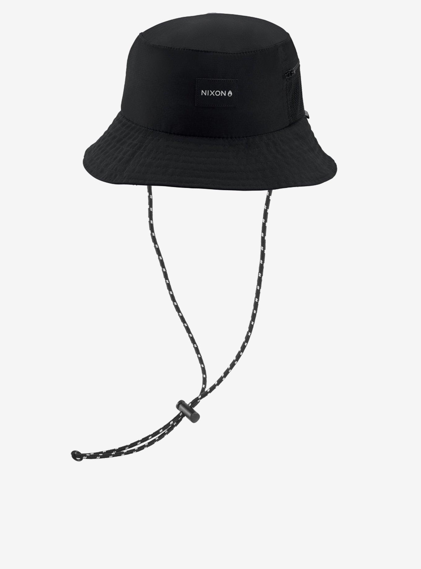 Nixon Brando Bucket Hat Black, , hi-res