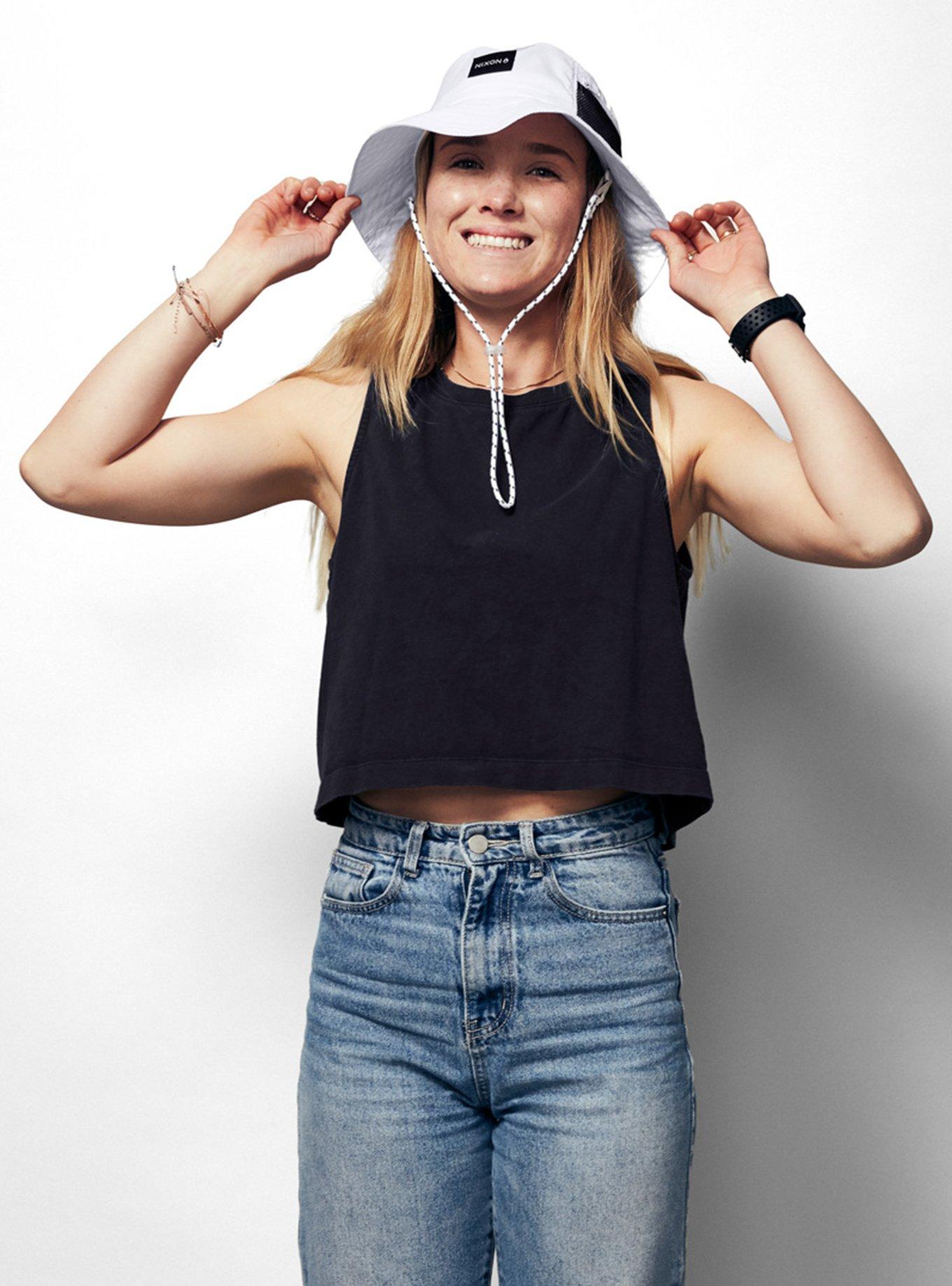 Nixon Brando Bucket Hat White, IVORY, alternate