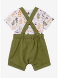 Disney The Lion King Simba Infant Overall Set - BoxLunch Exclusive, GREEN  OLIVE, alternate
