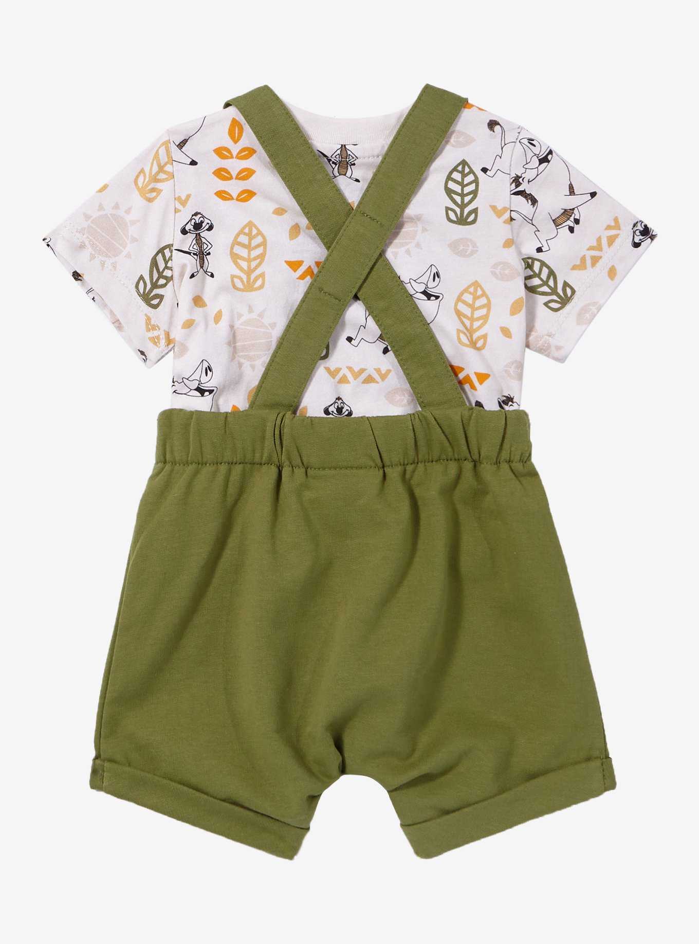 Disney The Lion King Simba Infant Overall Set - BoxLunch Exclusive, , hi-res