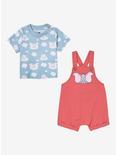 Disney Dumbo Infant Overall Set — BoxLunch Exclusive, RED, alternate