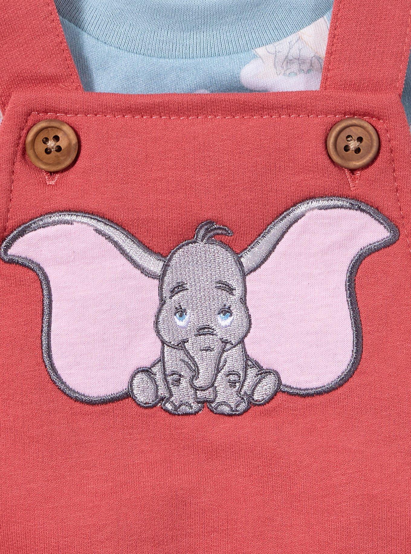 Disney Dumbo Infant Overall Set — BoxLunch Exclusive, RED, alternate