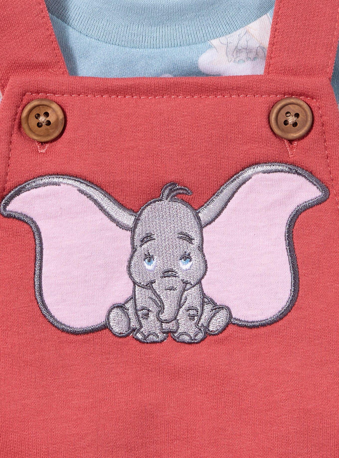 Disney Dumbo Infant Overall Set &mdash; BoxLunch Exclusive, RED, alternate