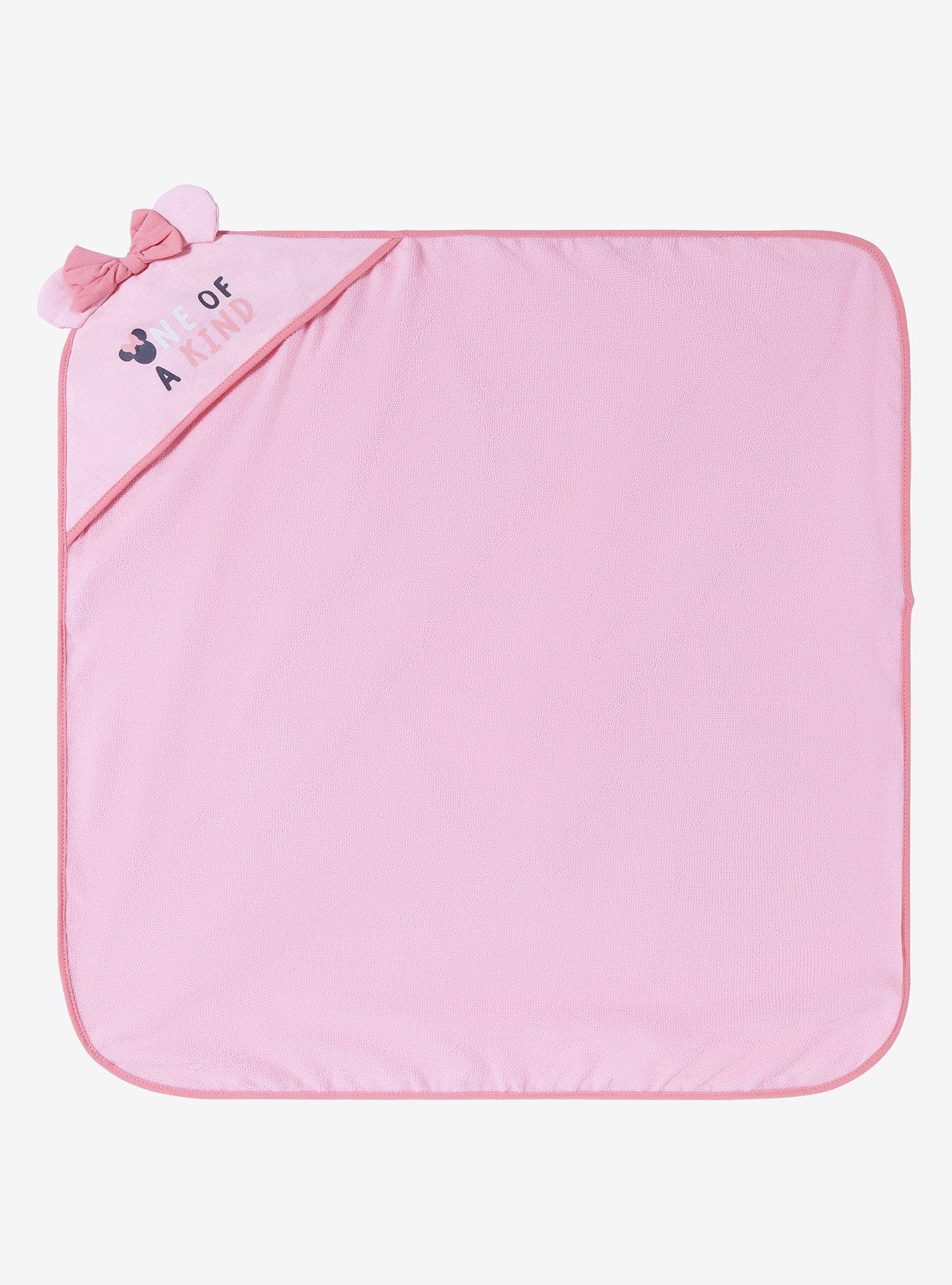 Disney Minnie Mouse Infant Bath Towel Set, , alternate