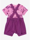 Disney Lilo & Stitch Angel Infant Overall Set - BoxLunch Exclusive, PURPLE, alternate