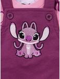 Disney Lilo & Stitch Angel Infant Overall Set - BoxLunch Exclusive, PURPLE, alternate