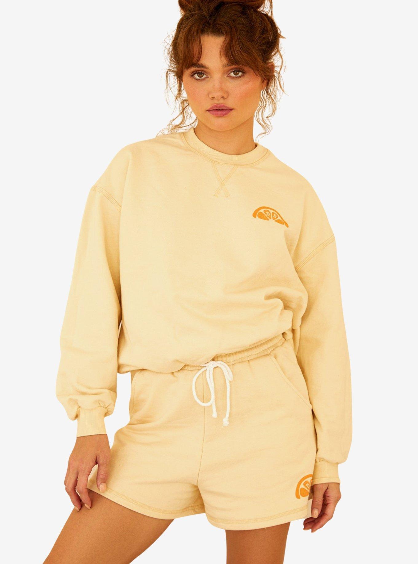 Dippin' Daisy's Fresh As A Daisy Crewneck Sweatshirt Cream, IVORY, alternate