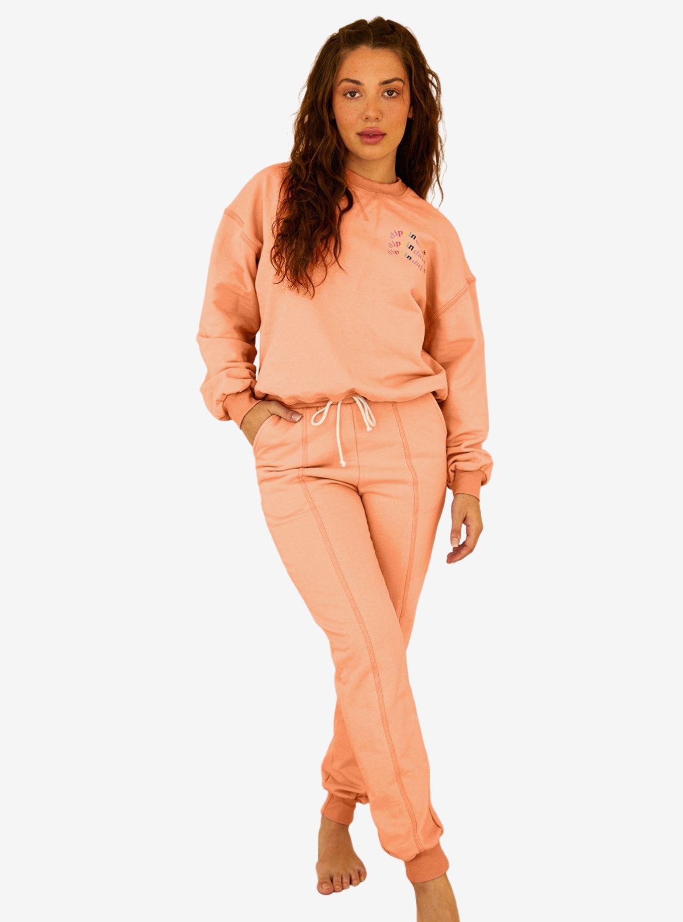 Dippin' Daisy's DD Wave Crewneck Sweatshirt Pink, PINK, alternate