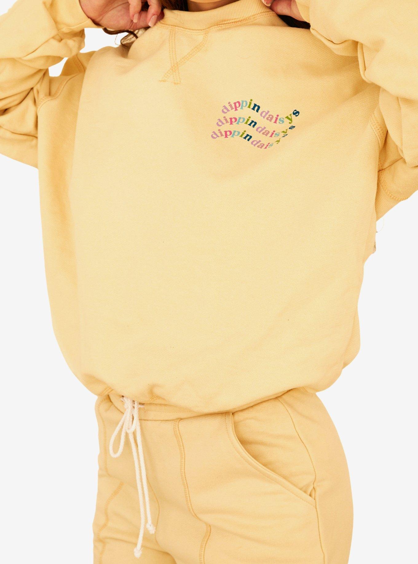 Dippin' Daisy's DD Wave Crewneck Sweatshirt Cream, IVORY, alternate