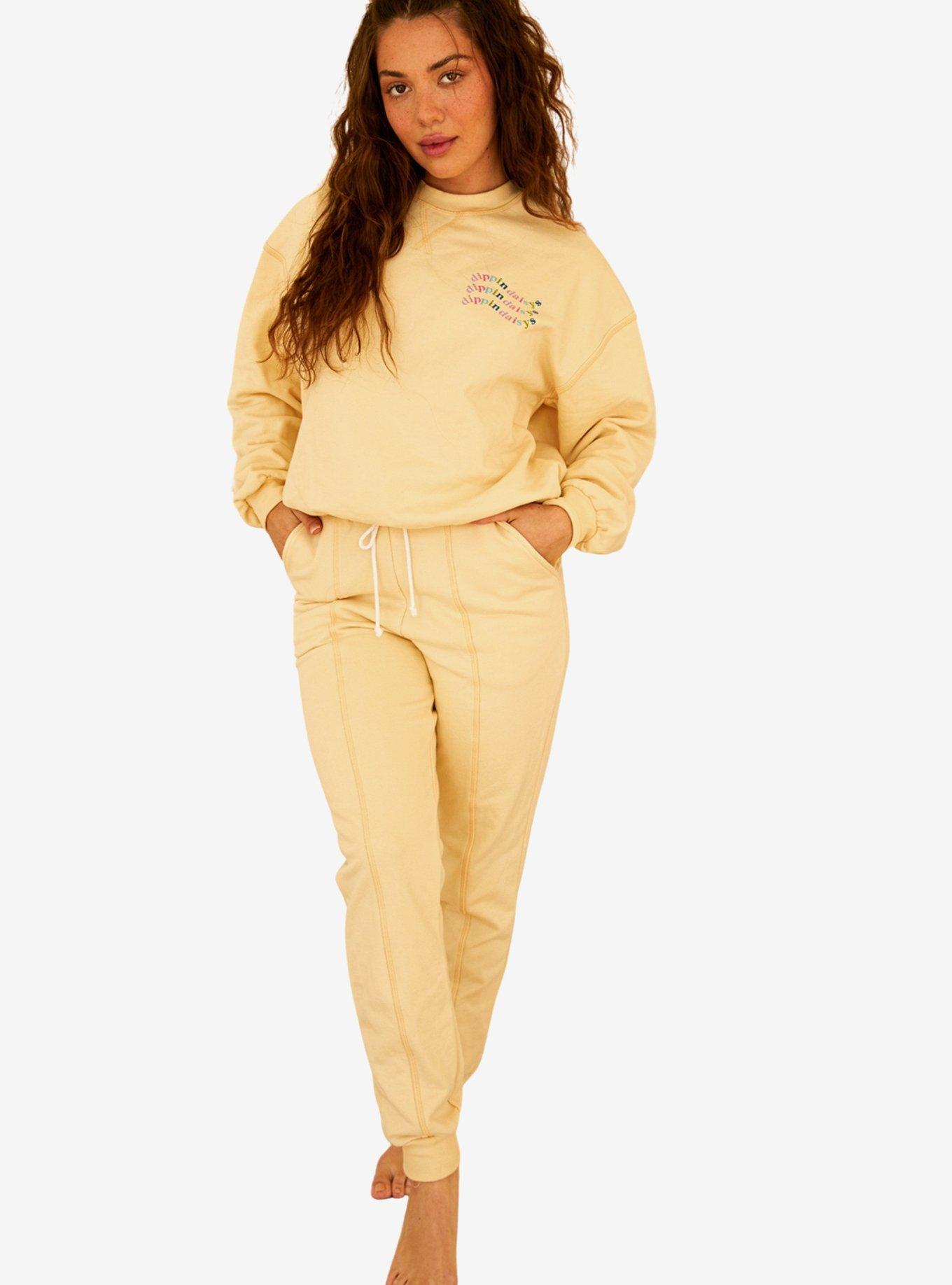 Dippin' Daisy's DD Wave Crewneck Sweatshirt Cream, IVORY, alternate