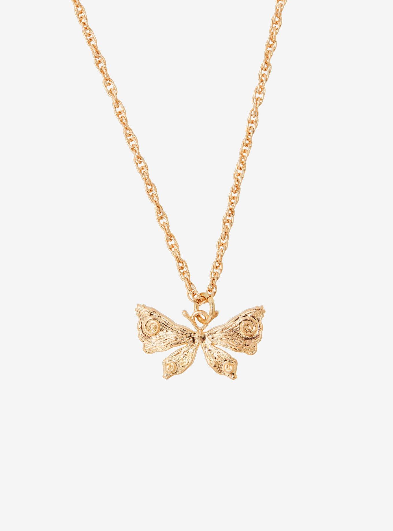 Melanie Martinez Portals Butterfly Necklace, , hi-res