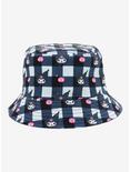 Sanrio Kuromi Reversible Gingham Allover Print Bucket Hat - BoxLunch Exclusive, , alternate