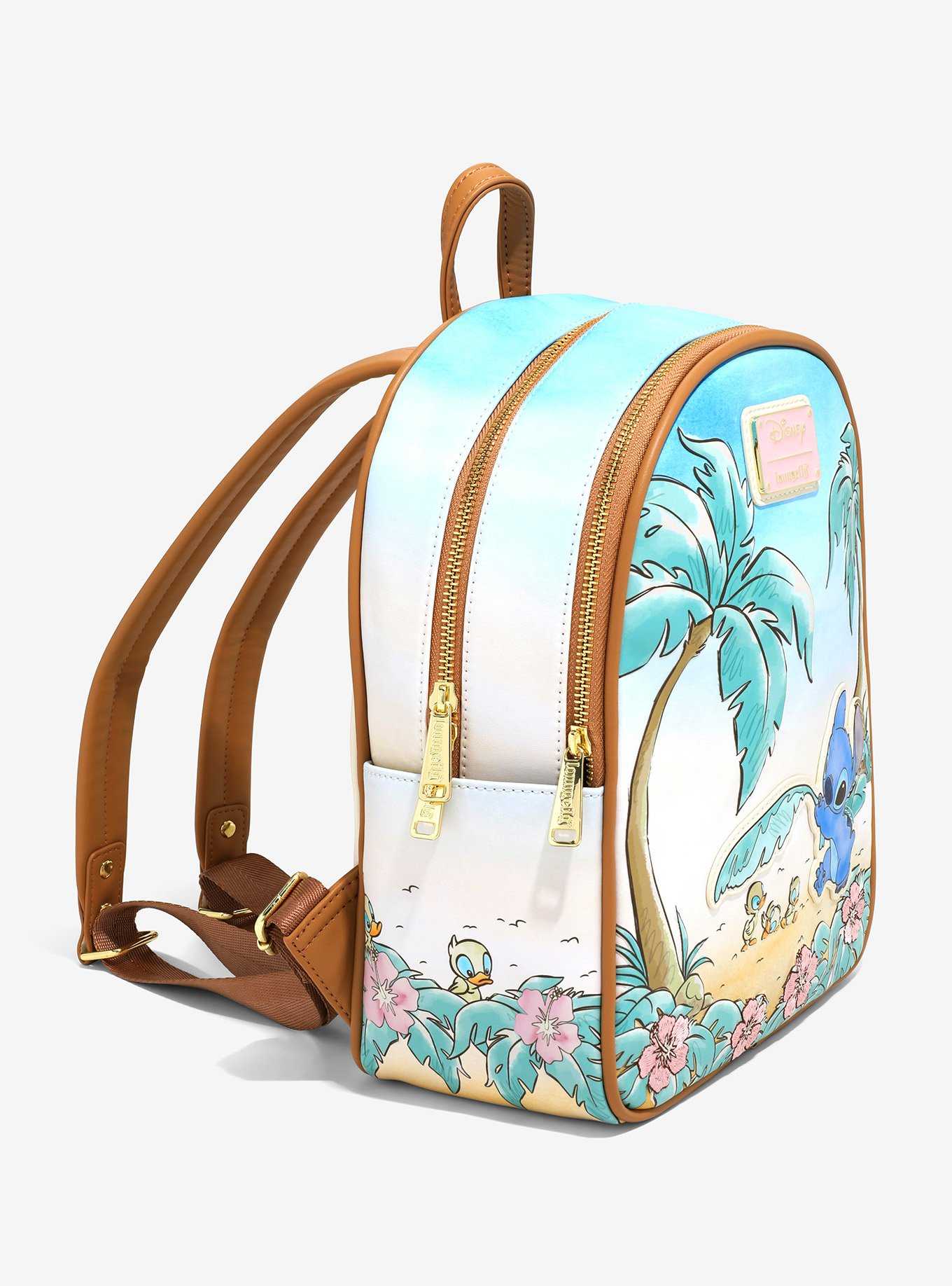 Loungefly Disney Lilo & Stitch Ducklings Mini Backpack — BoxLunch Exclusive, , hi-res