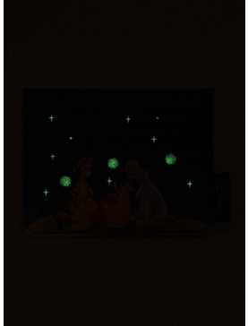 Loungefly Disney Winnie the Pooh Stars Glow-in-the-Dark Cardholder - BoxLunch Exclusive, , hi-res