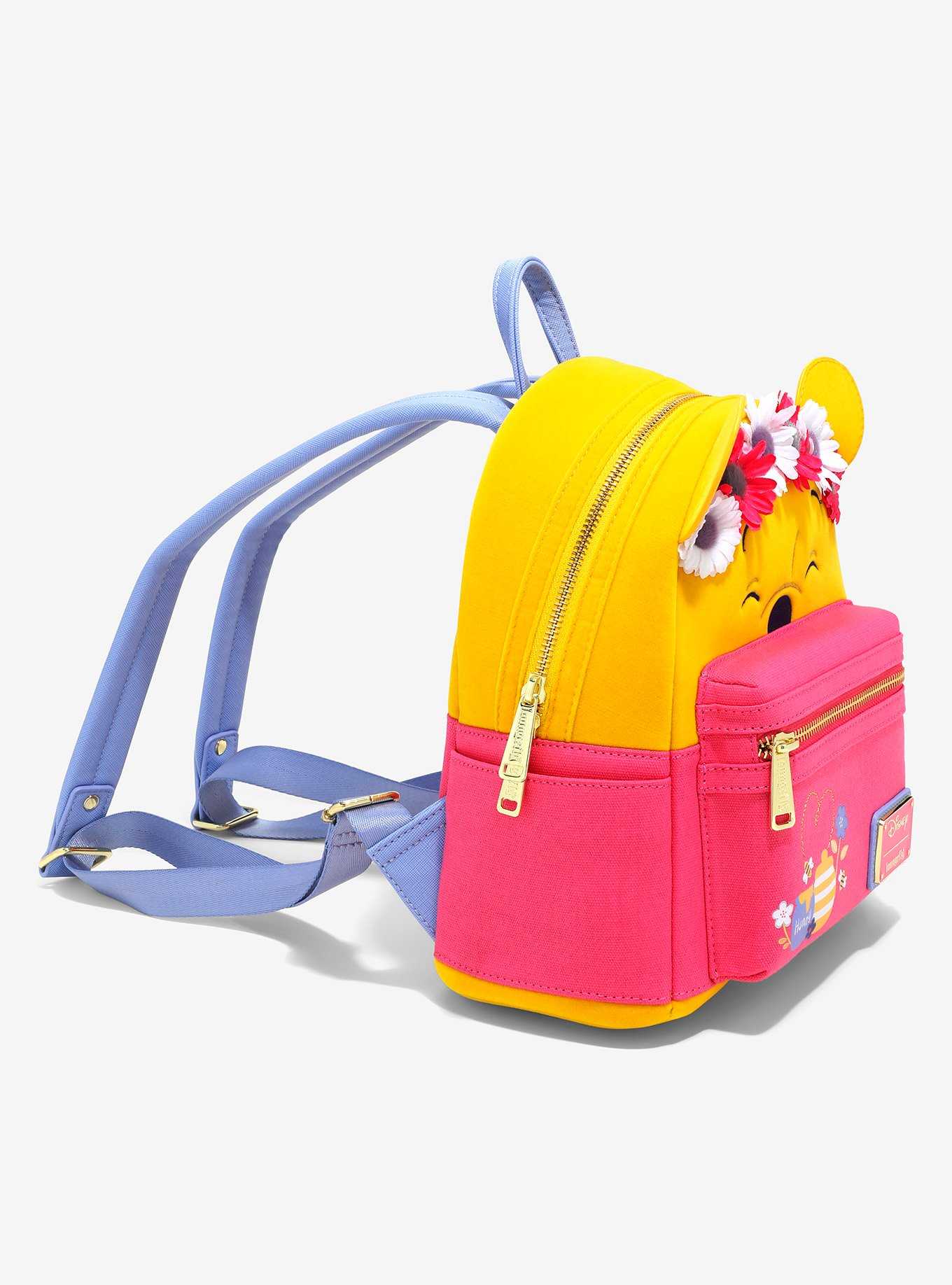 Loungefly Disney Winnie the Pooh Flower Crown Mini Backpack — BoxLunch Exclusive, , hi-res