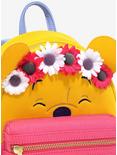 Loungefly Disney Winnie the Pooh Flower Crown Mini Backpack — BoxLunch Exclusive, , alternate
