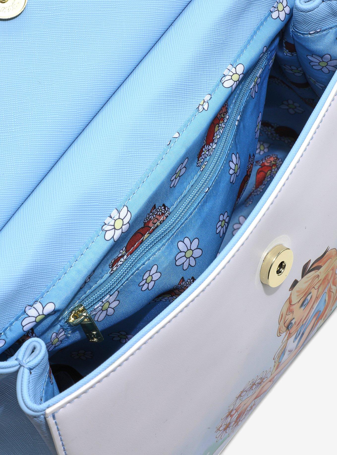 Loungefly Disney Alice in Wonderland Daisy Field Handbag — BoxLunch Exclusive, , alternate