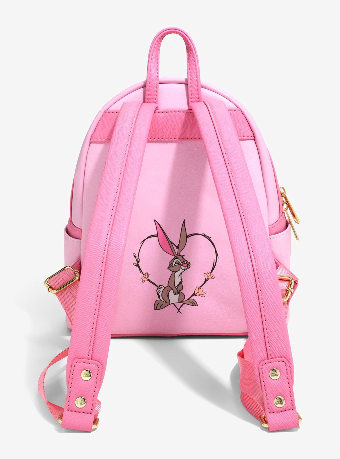 Loungefly Disney Sleeping Beauty Aurora and Critters Pink Mini Backpack — BoxLunch Exclusive, , alternate