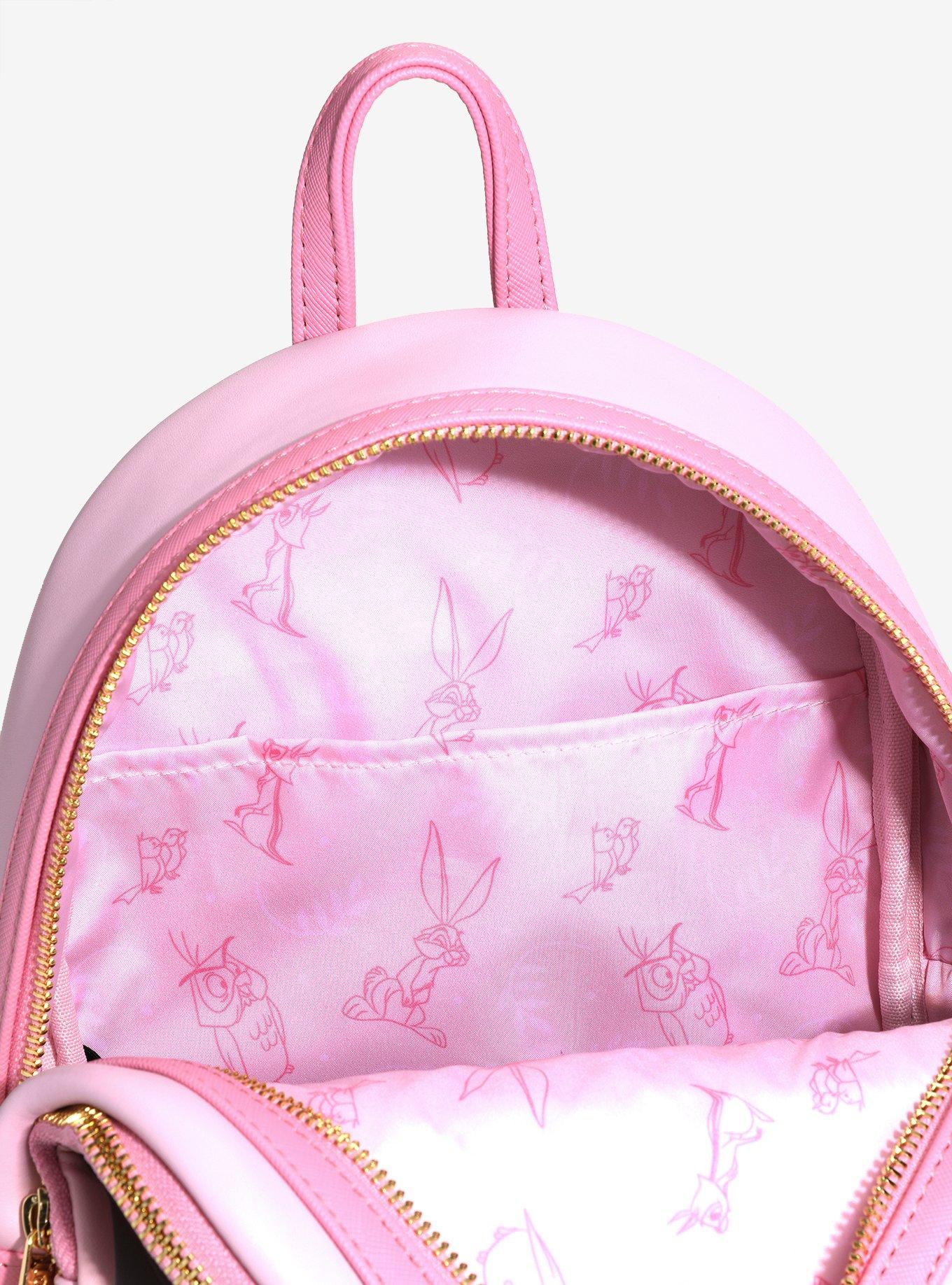 Loungefly Disney Sleeping Beauty Aurora and Critters Pink Mini Backpack — BoxLunch Exclusive, , alternate