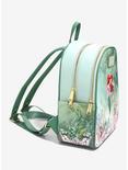 Disney The Little Mermaid Ariel and Flounder Green Underwater Mini Backpack — BoxLunch Exclusive, , alternate