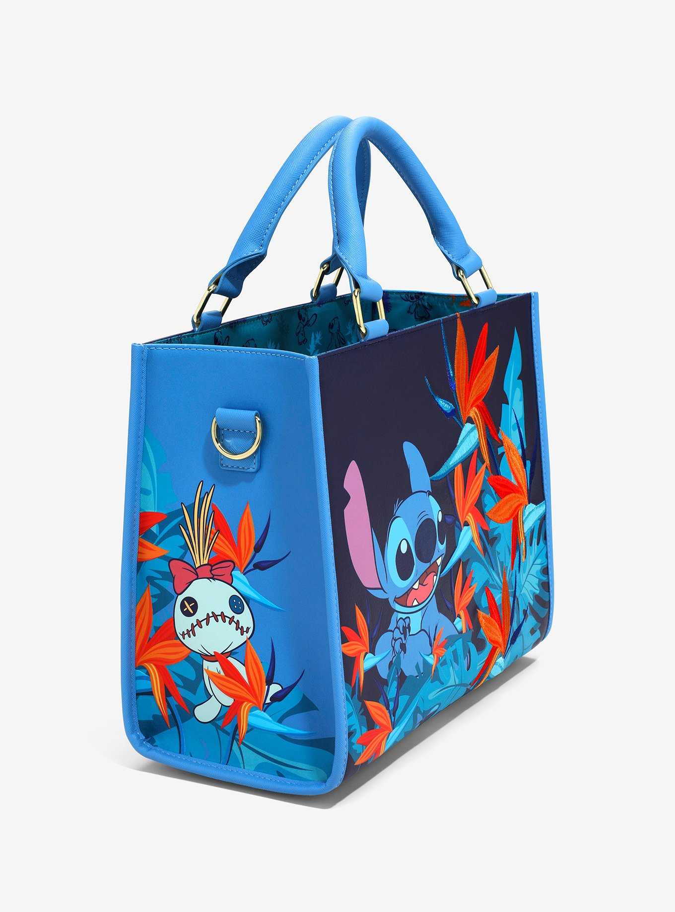 Loungefly Disney Lilo & Stitch Birds of Paradise Handbag — BoxLunch Exclusive, , hi-res