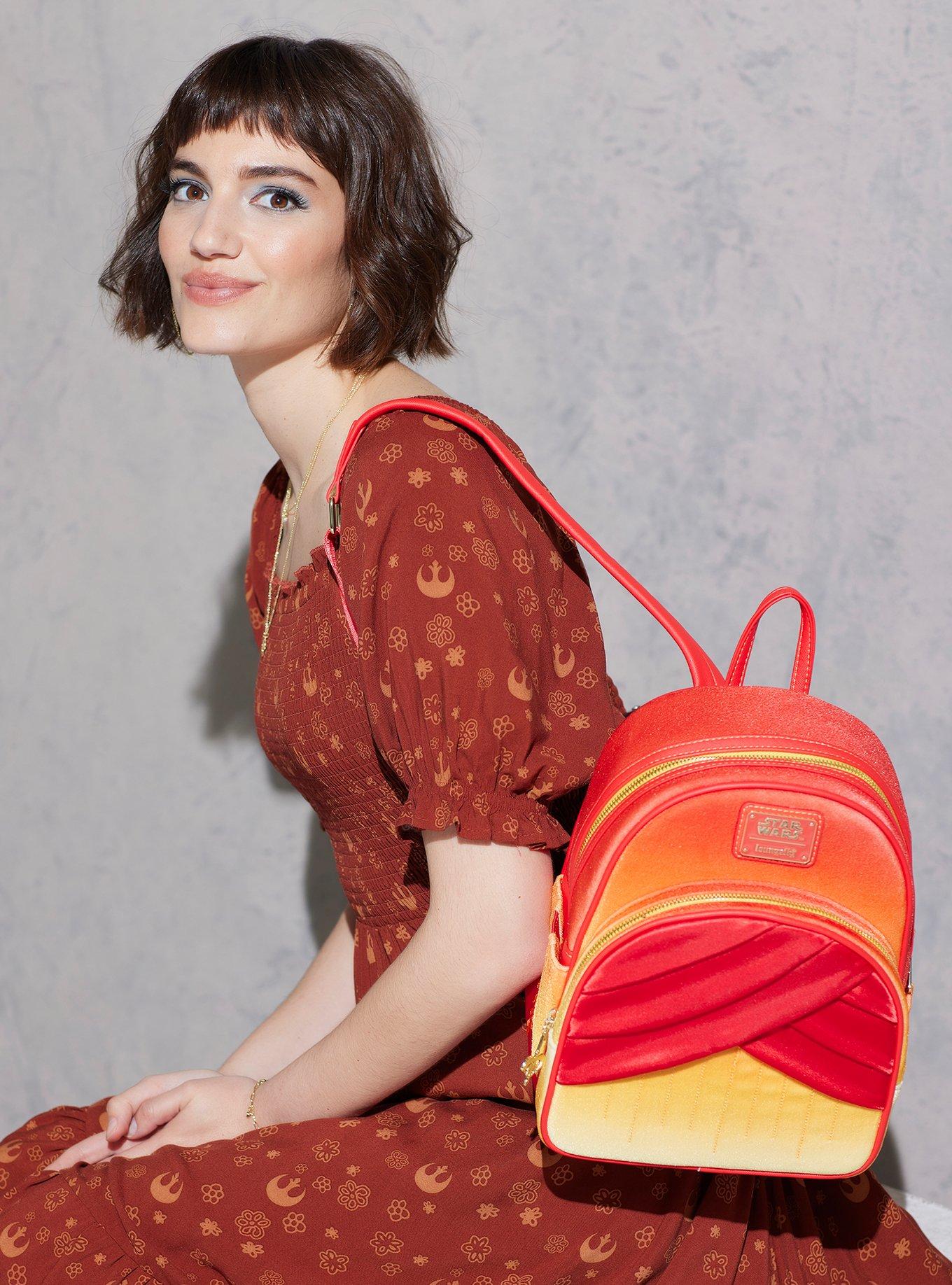 Loungefly Star Wars: Episode I - The Phantom Menace Padmé Amidala Handmaiden Mini Backpack — BoxLunch Exclusive, , alternate