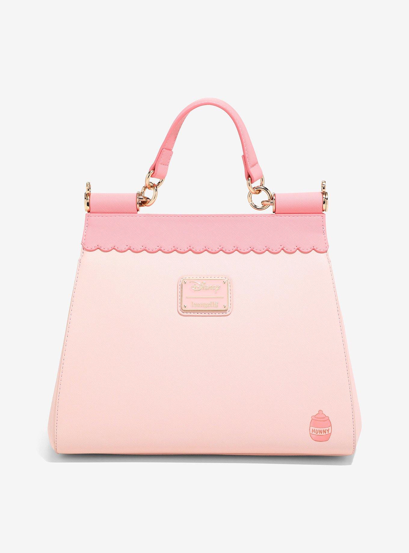 Loungefly Disney Winnie the Pooh Piglet and Pooh Pink Crossbody Bag — BoxLunch Exclusive