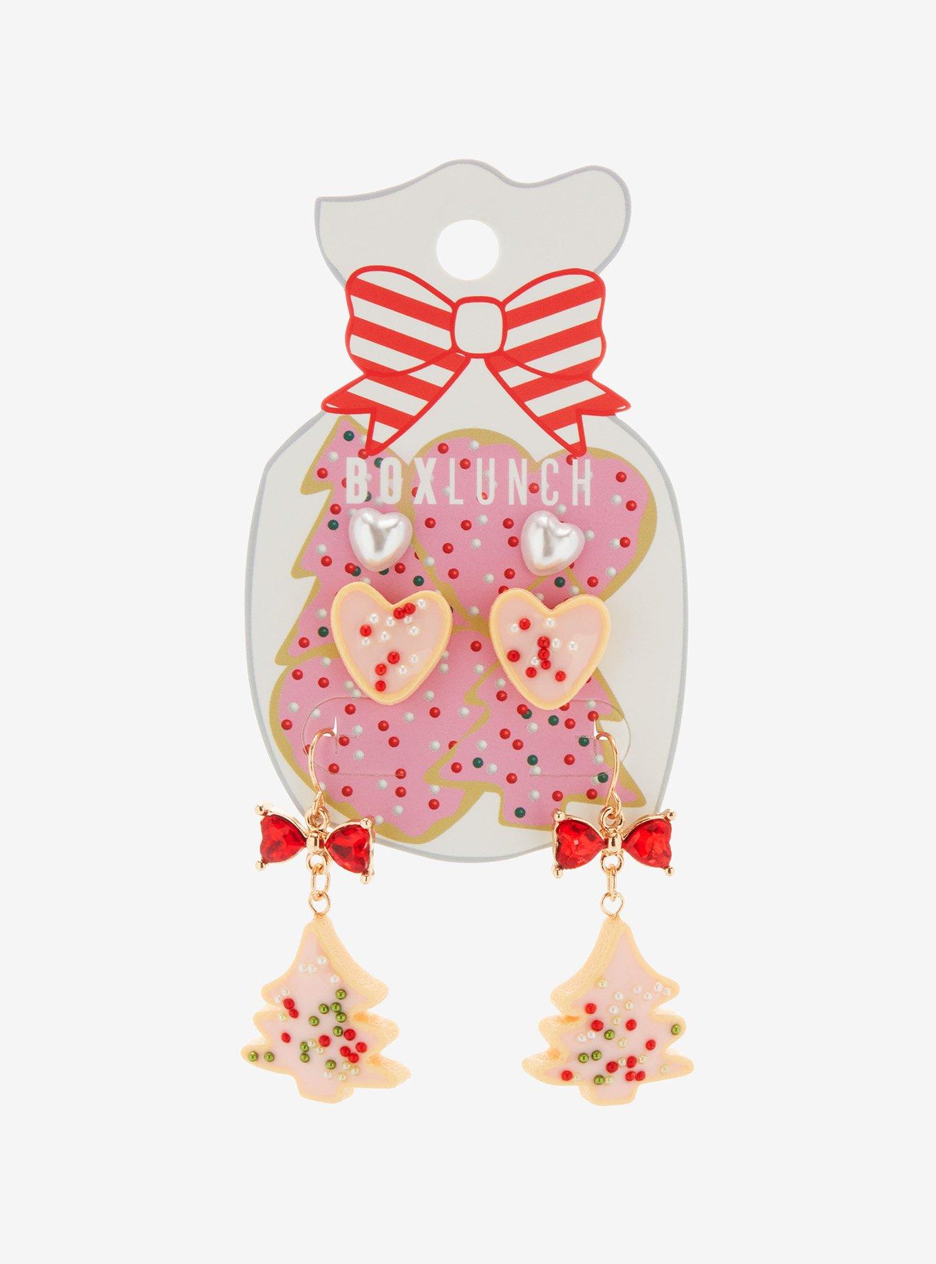 Holiday Sugar Cookie Figural Earring Set - BoxLunch Exclusive, , hi-res