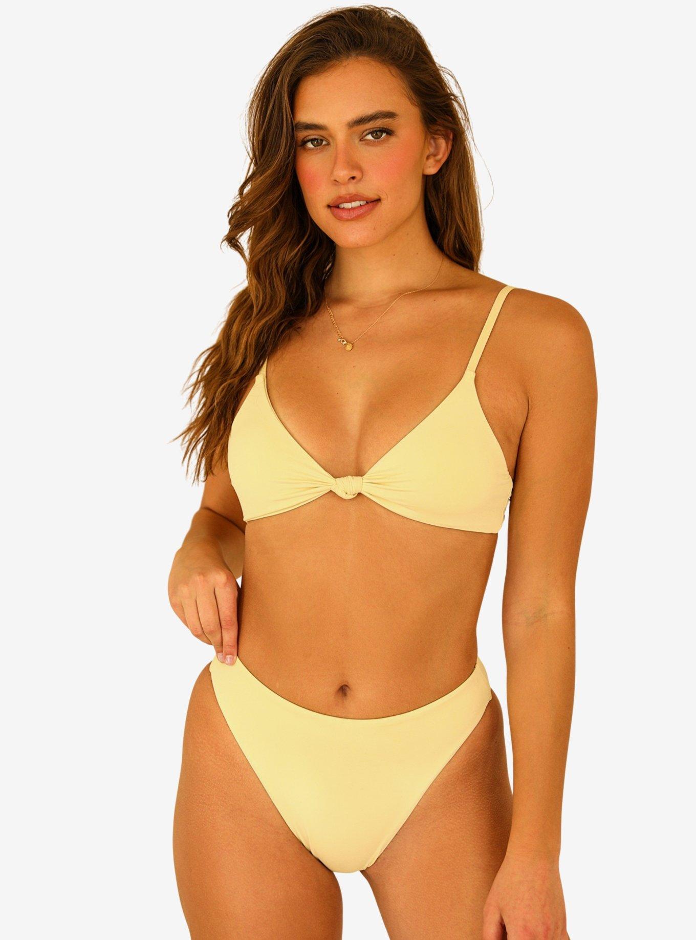 Dippin' Daisy's Zen Swim Top Pale Yellow, PALE YELLOW, alternate