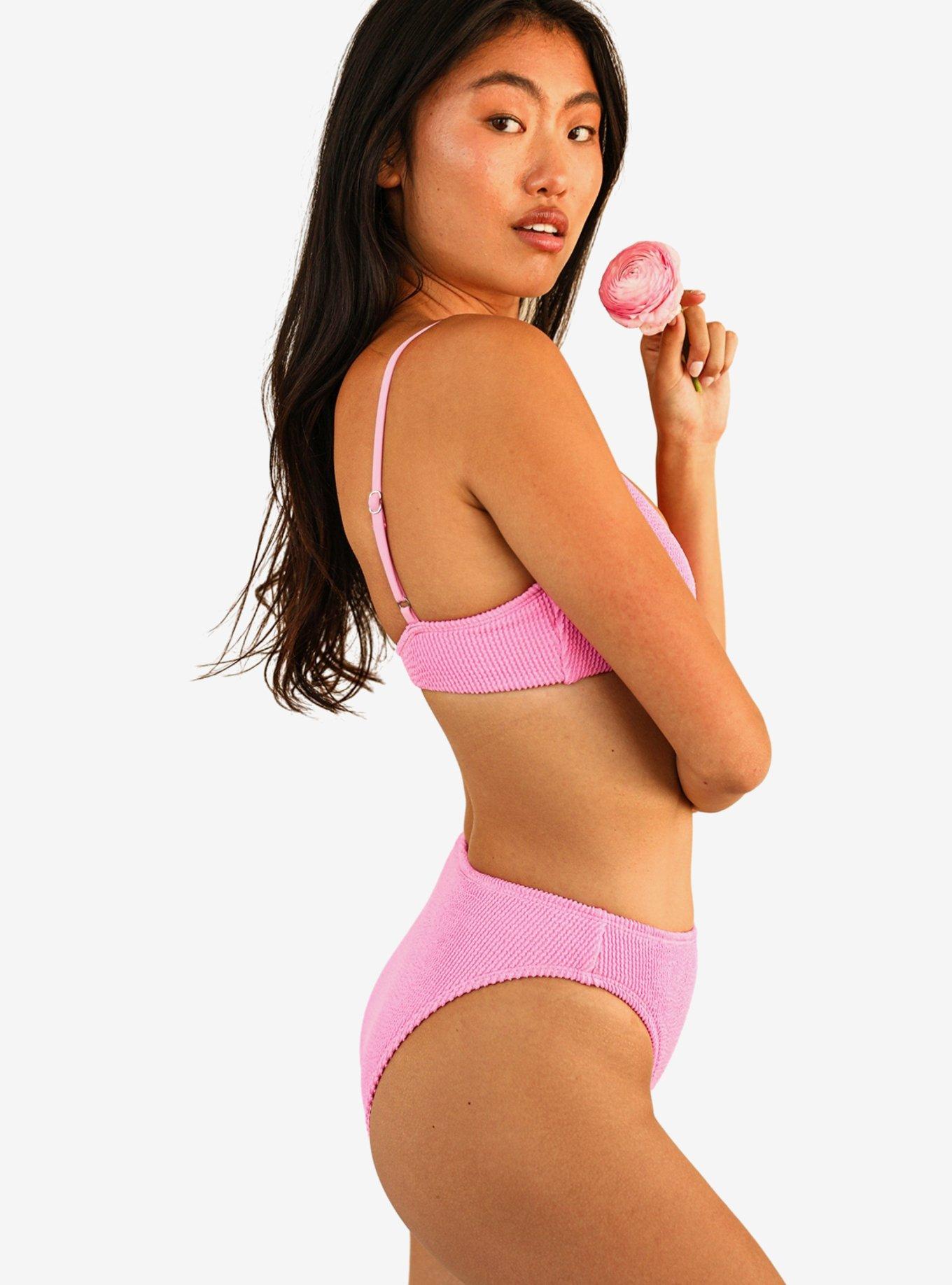 Dippin' Daisy's Seashore Swim Bottom Pink Stripe, PINK STRIPE, alternate