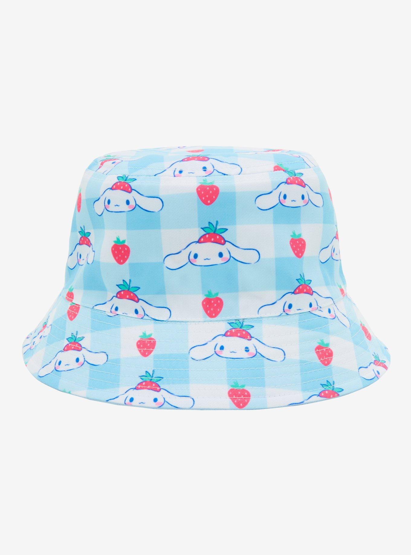 Sanrio Cinnamoroll Reversible Gingham Bucket Hat - BoxLunch Exclusive, , hi-res