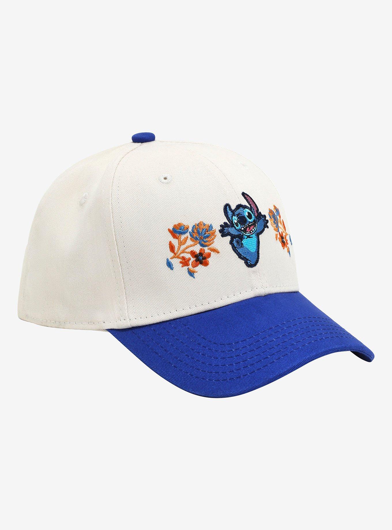 Disney Lilo & Stitch Floral Stitch Cap - BoxLunch Exclusive, , hi-res