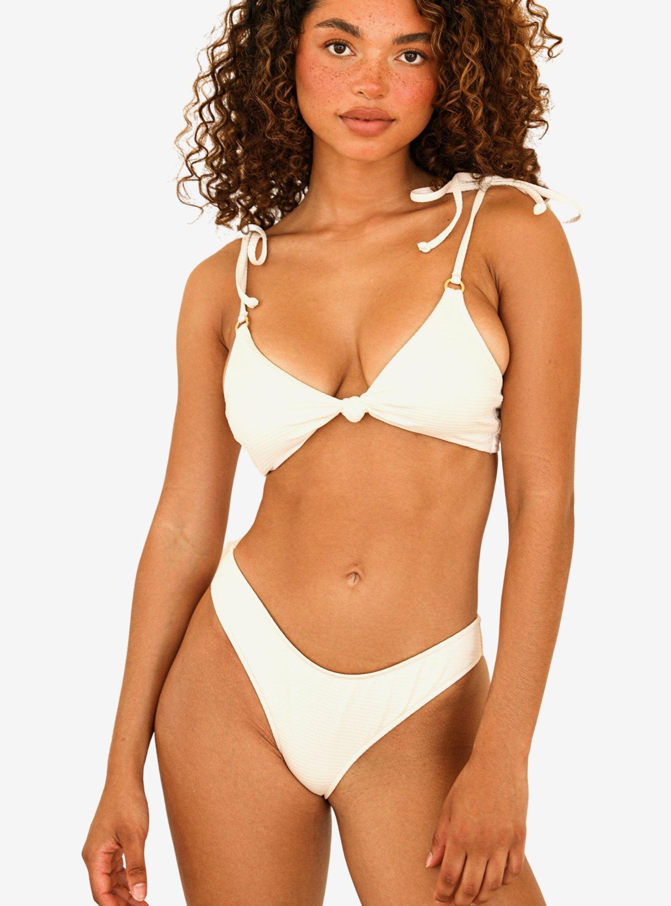 Dippin' Daisy's Nocturnal Swim Bottom Dove White, , hi-res