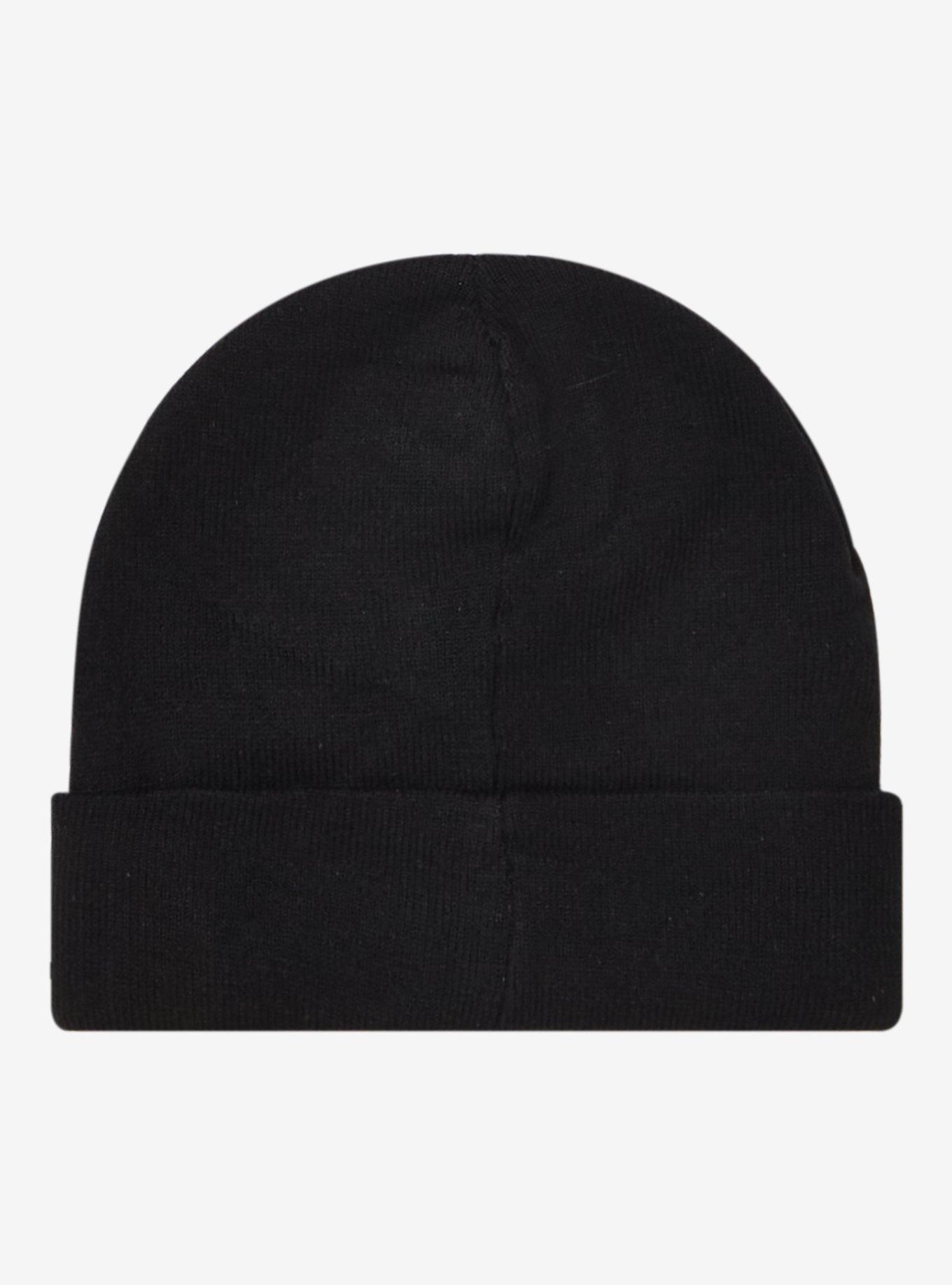 The Nightmare Before Christmas Jack Mesh Eye Panel Beanie, , alternate
