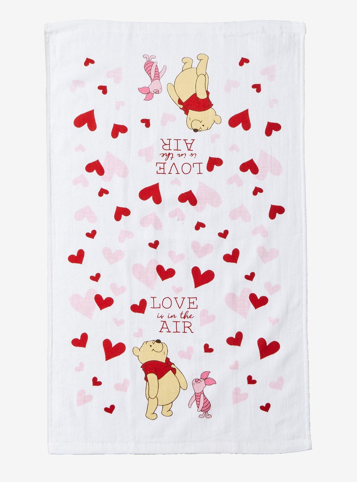 Disney Winnie The Pooh Piglet Heart Kitchen Towel Set, , alternate