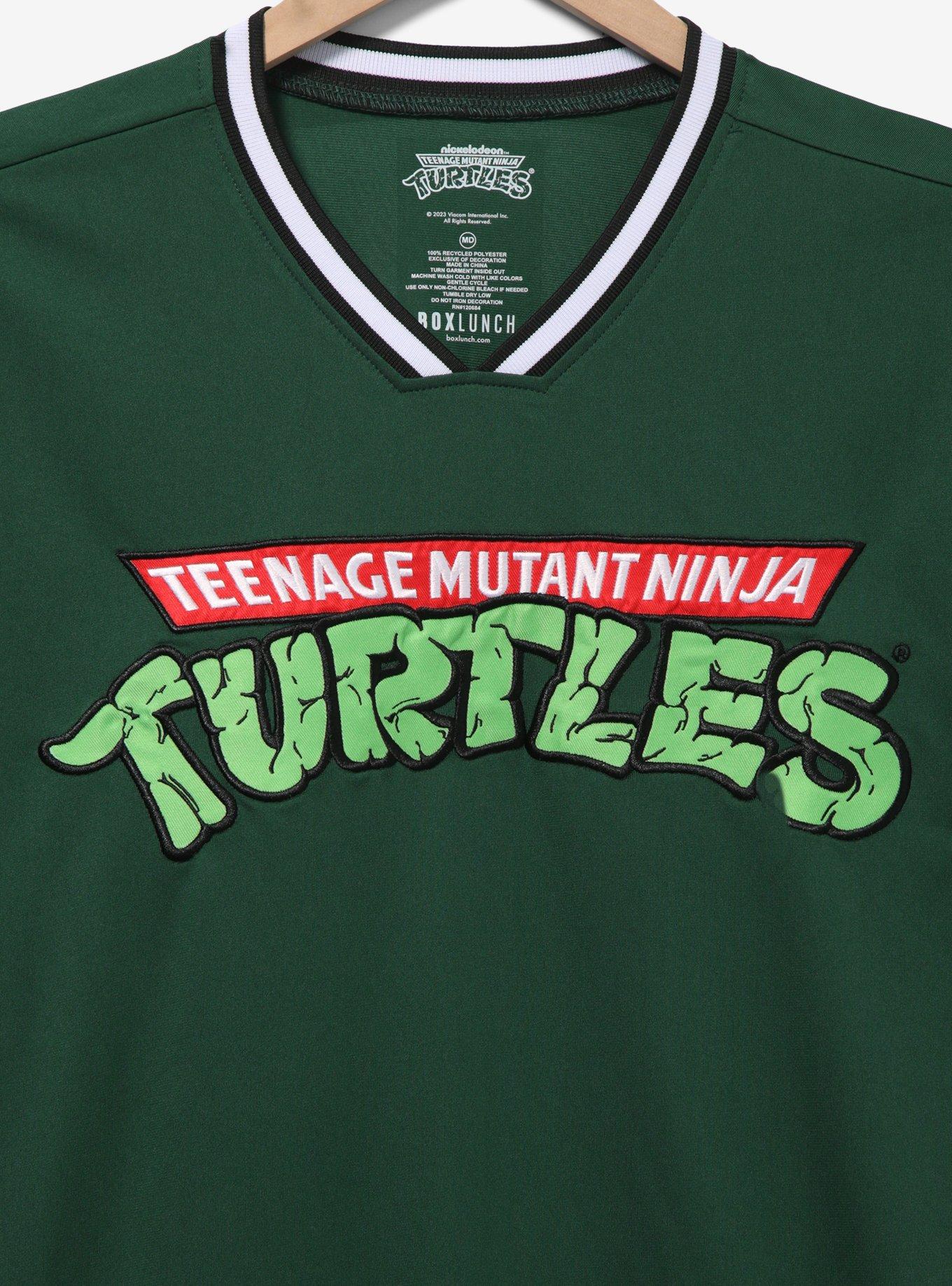 Teenage Mutant Ninja Turtles Logo Color Block T-Shirt - BoxLunch Exclusive, DARK GREEN, alternate