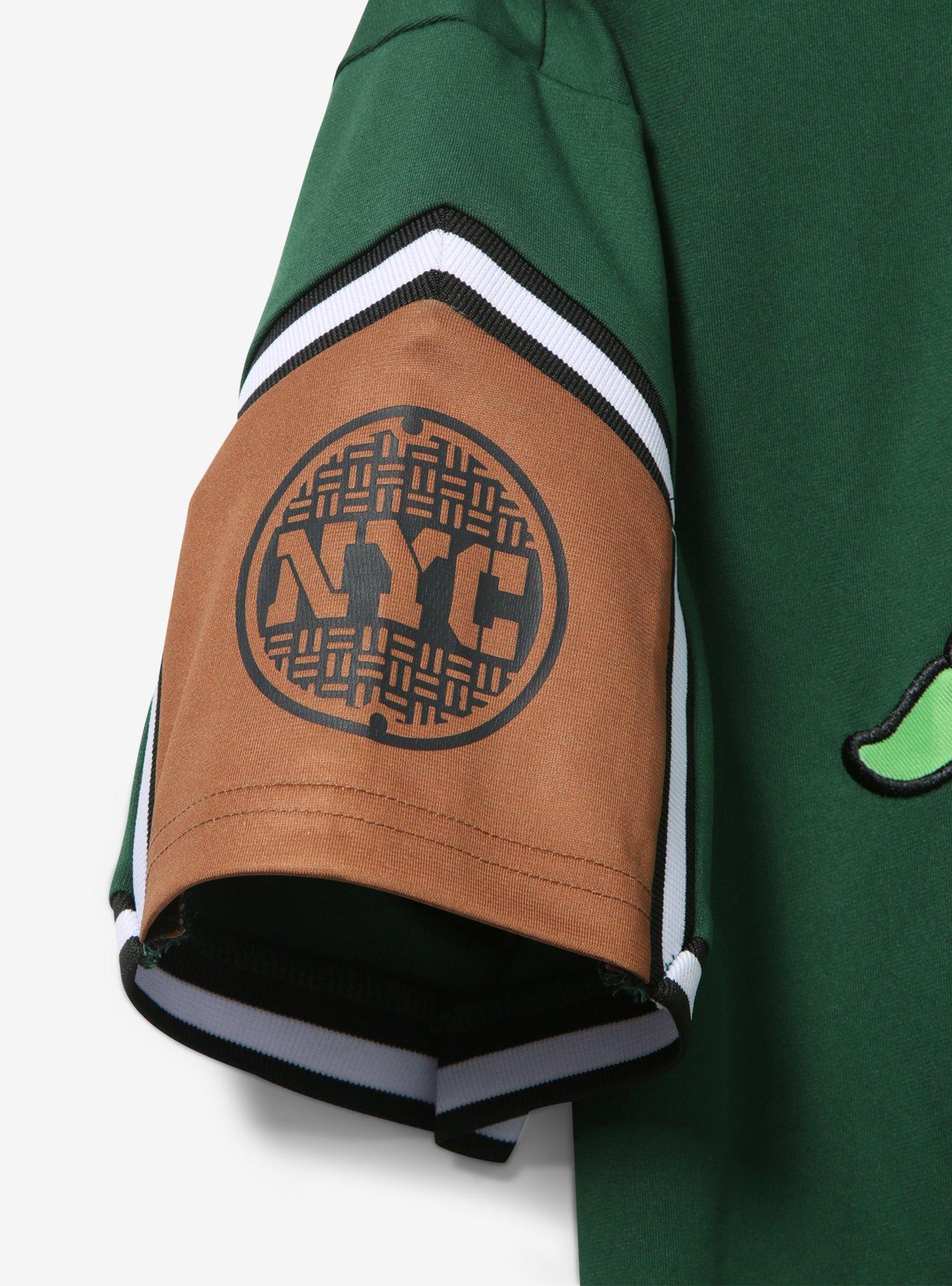 Teenage Mutant Ninja Turtles Logo Color Block T-Shirt - BoxLunch Exclusive, DARK GREEN, alternate