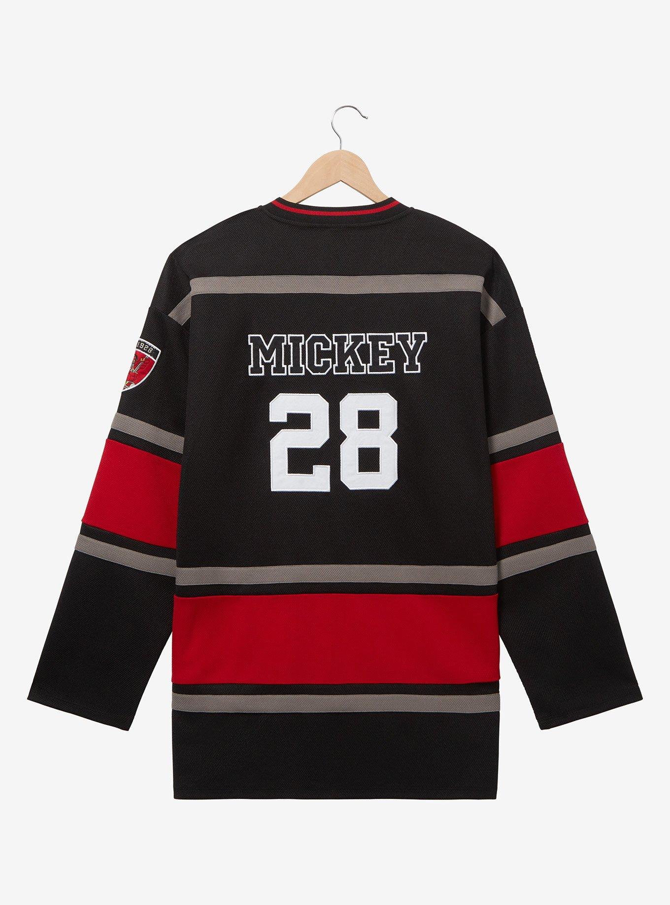 Disney Mickey Mouse Hockey Jersey - BoxLunch Exclusive, DARK GREEN, alternate
