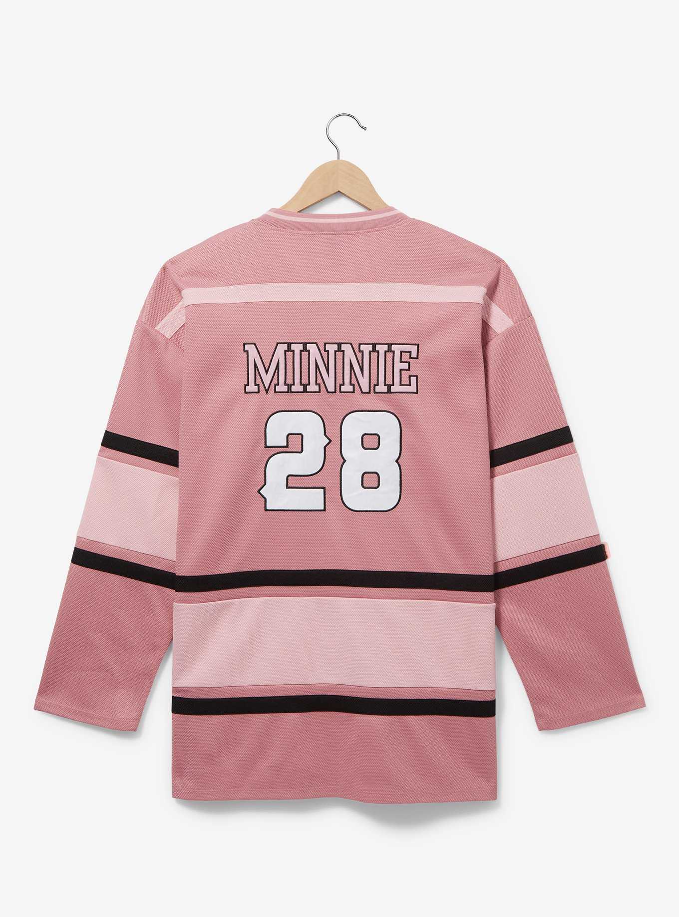 Disney Minnie Mouse Pink Hockey Jersey - BoxLunch Exclusive, , hi-res