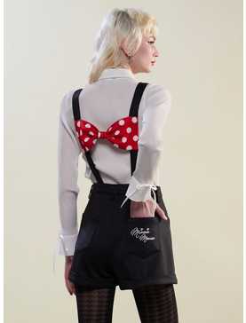 Disney Minnie Mouse Red Bow Shortalls, , hi-res