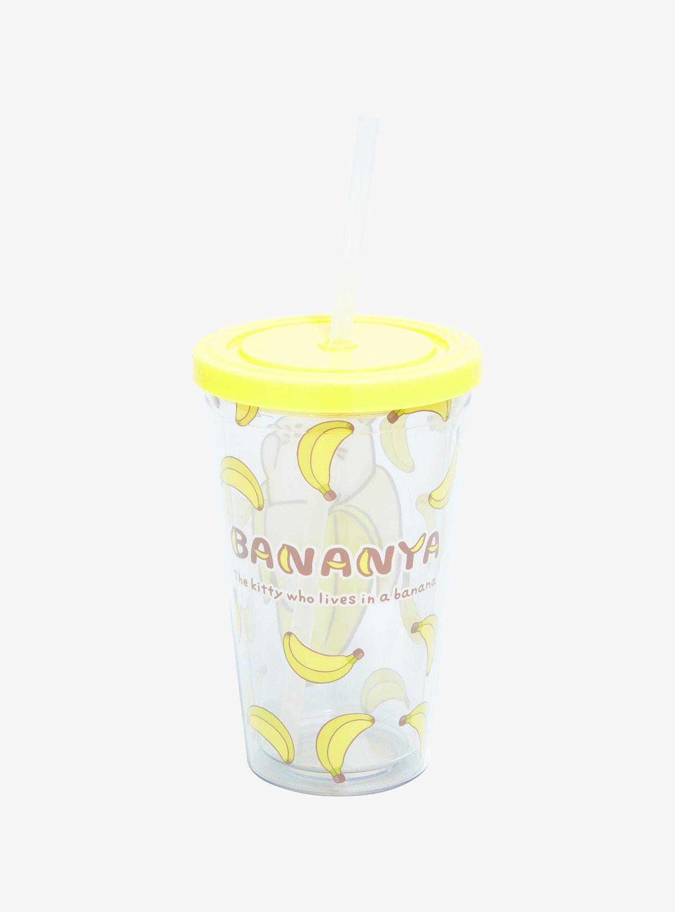 Bananya Banana Acrylic Travel Cup, , alternate