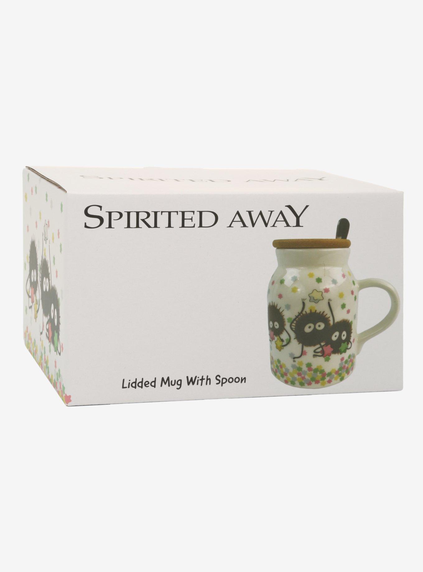 Studio Ghibli® Spirited Away Soot Sprites Lidded Mug With Spoon, , alternate