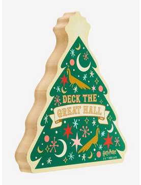 Harry Potter Christmas Tree Block Art, , hi-res