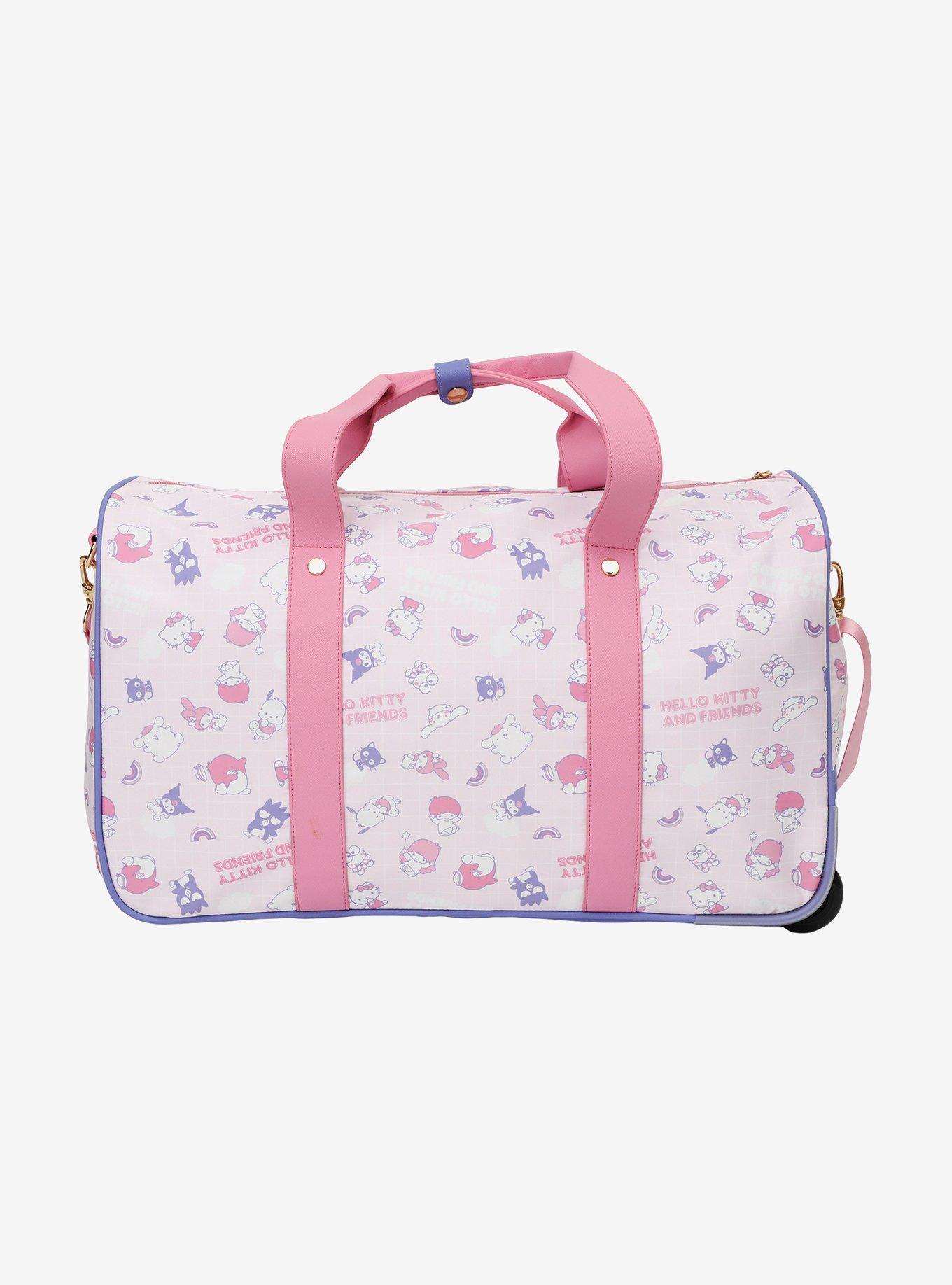 Hello Kitty And Friends Pastel Duffle Bag With Wheels, , alternate