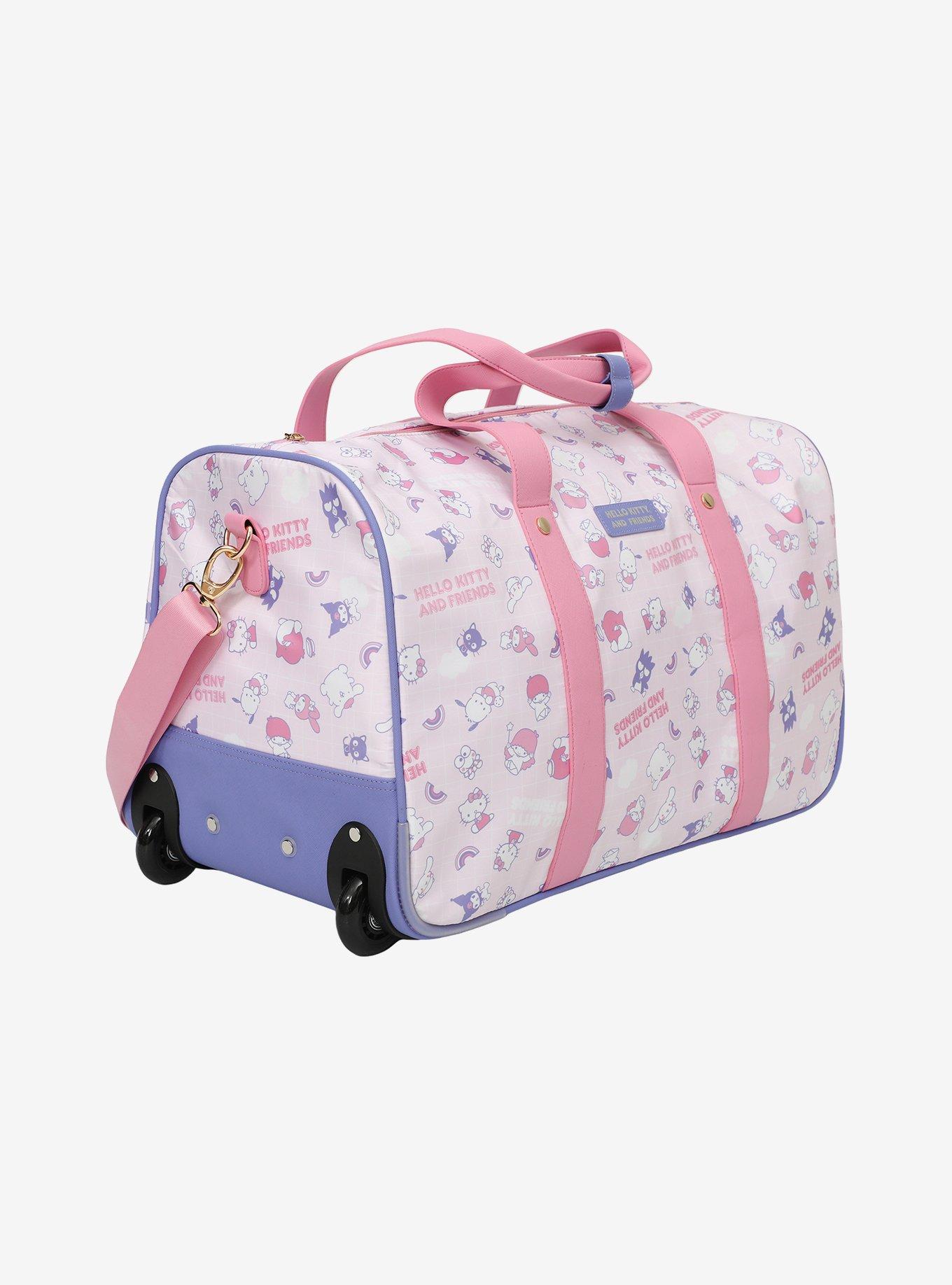 Hello Kitty And Friends Pastel Duffle Bag With Wheels, , alternate