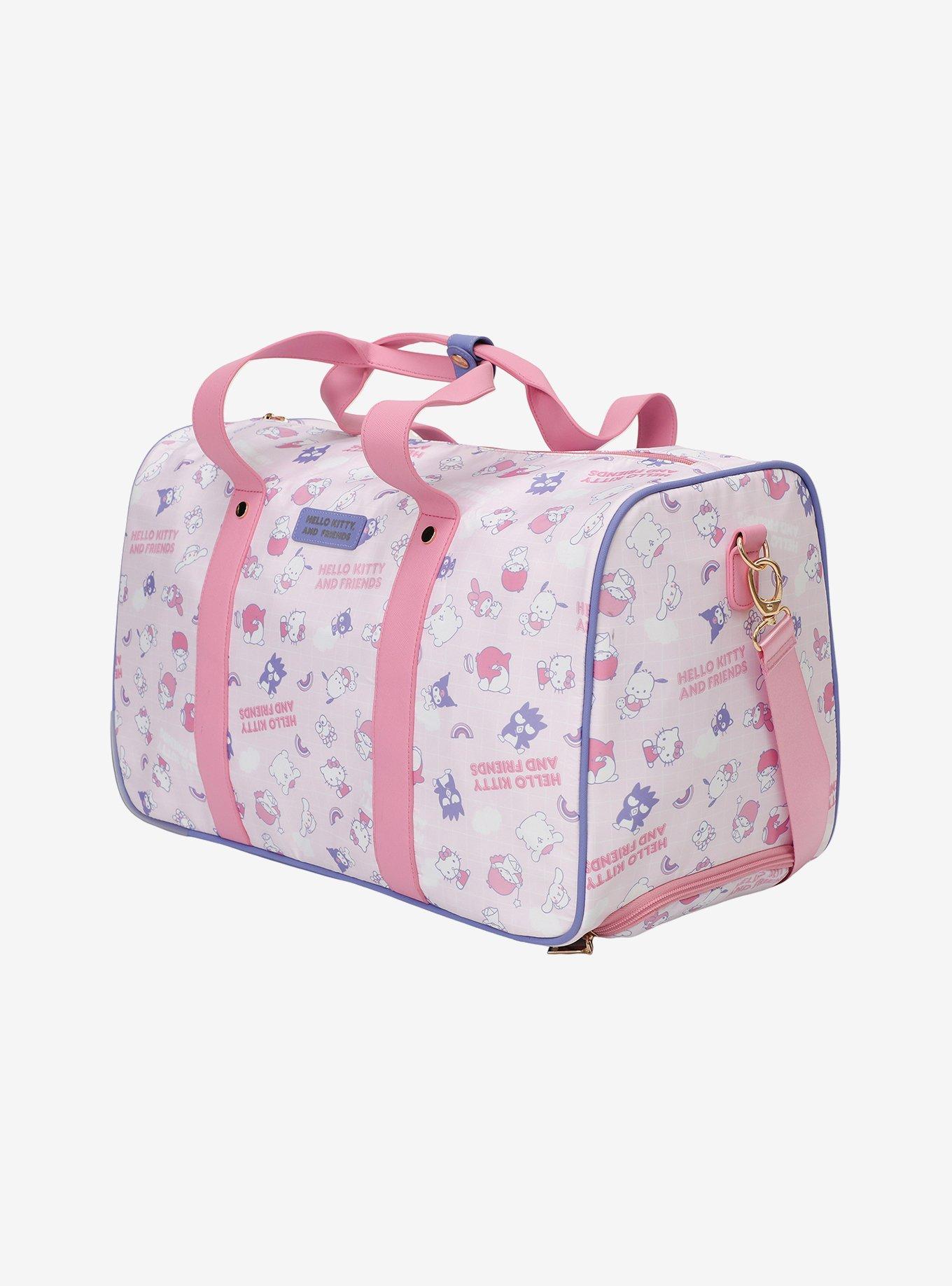 Hello Kitty And Friends Pastel Duffle Bag With Wheels, , alternate