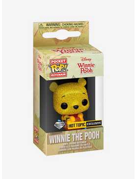 Funko Disney Diamond Collection Pocket Pop! Winnie The Pooh Key Chain Hot Topic Exclusive, , hi-res