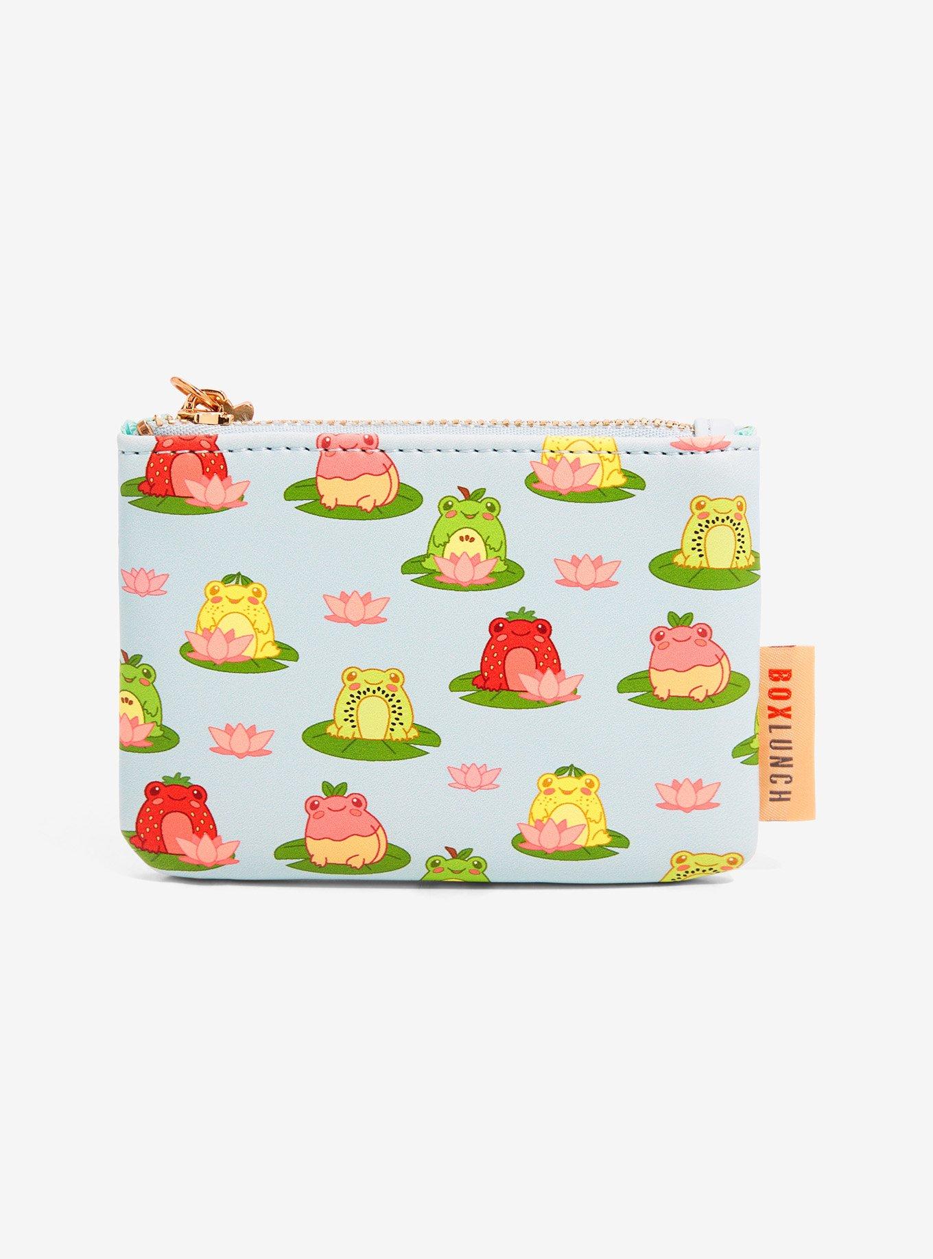 Fruit Frogs on Lily Pads Coin Purse - BoxLunch Exclusive, , alternate