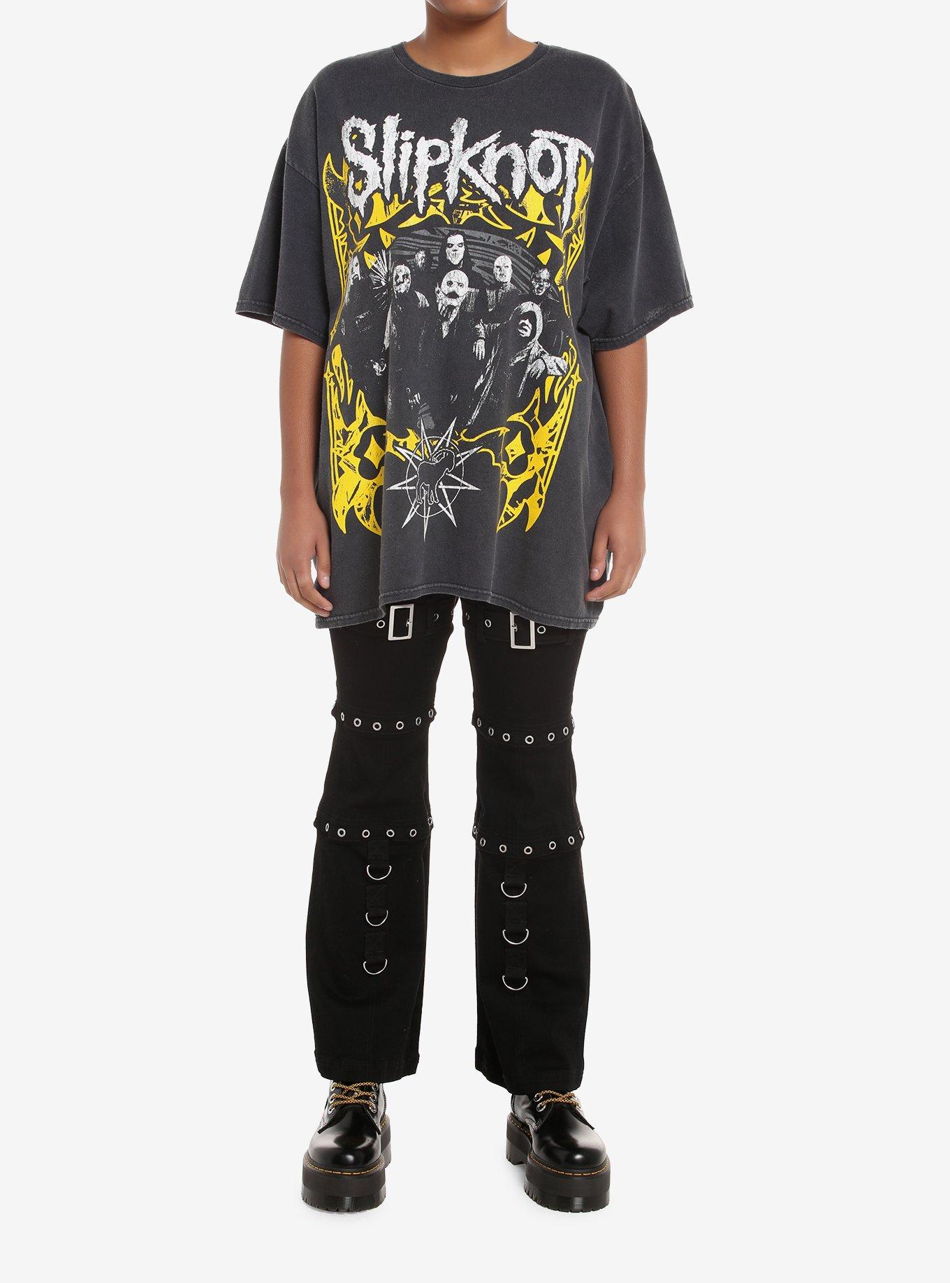 Slipknot Group Photo Girls Oversized T-Shirt, , hi-res